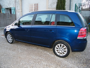 Zafira côté